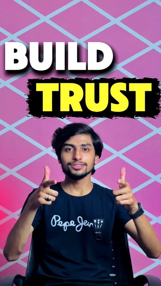 Reel cover reading Build Trust